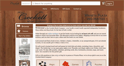 Desktop Screenshot of crockettbookco.com